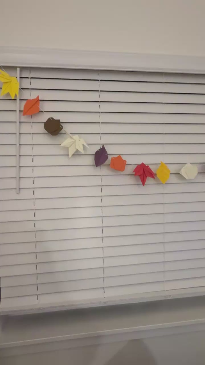 Autumn Afterglow: Fall Origami Night for 6